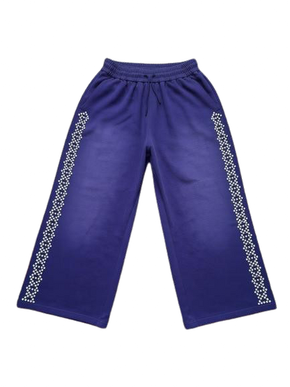 M1ND - Rhinestone Sweatpants